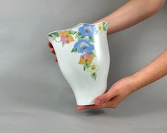 Vintage Vase by Schumann Arzberg Flower Design, Bavaria, Germany