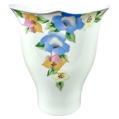 Retro Vase by Schumann Arzberg Flower Design, Bavaria, Germany