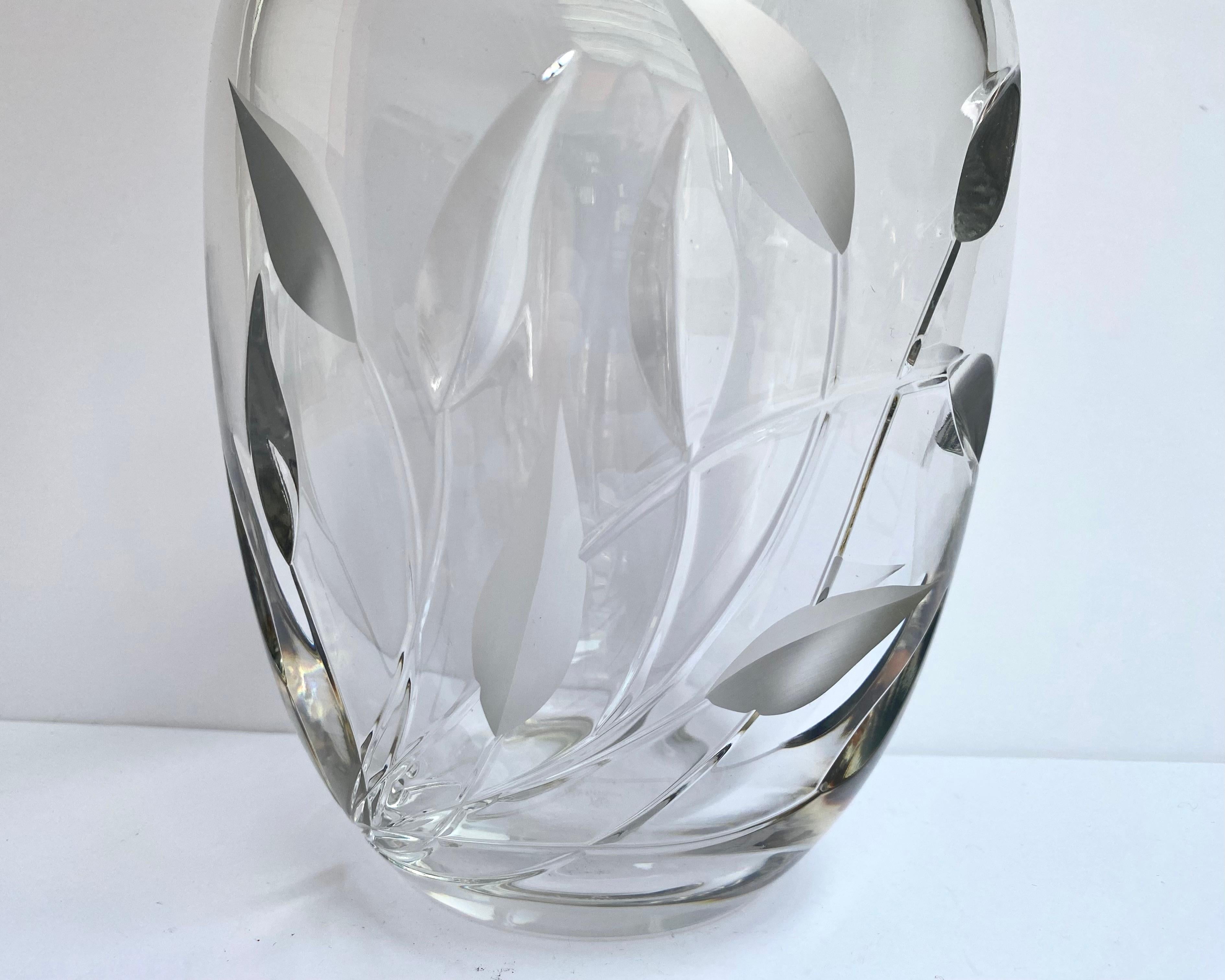 Vintage Crystal Vase by Nachtmann, Germany.

Dating to the 70s of the 20 century.

A flower vase is a refined and elegant decorative element that will give your interior a unique charm and sophistication.

Crafted from high quality crystal with hand