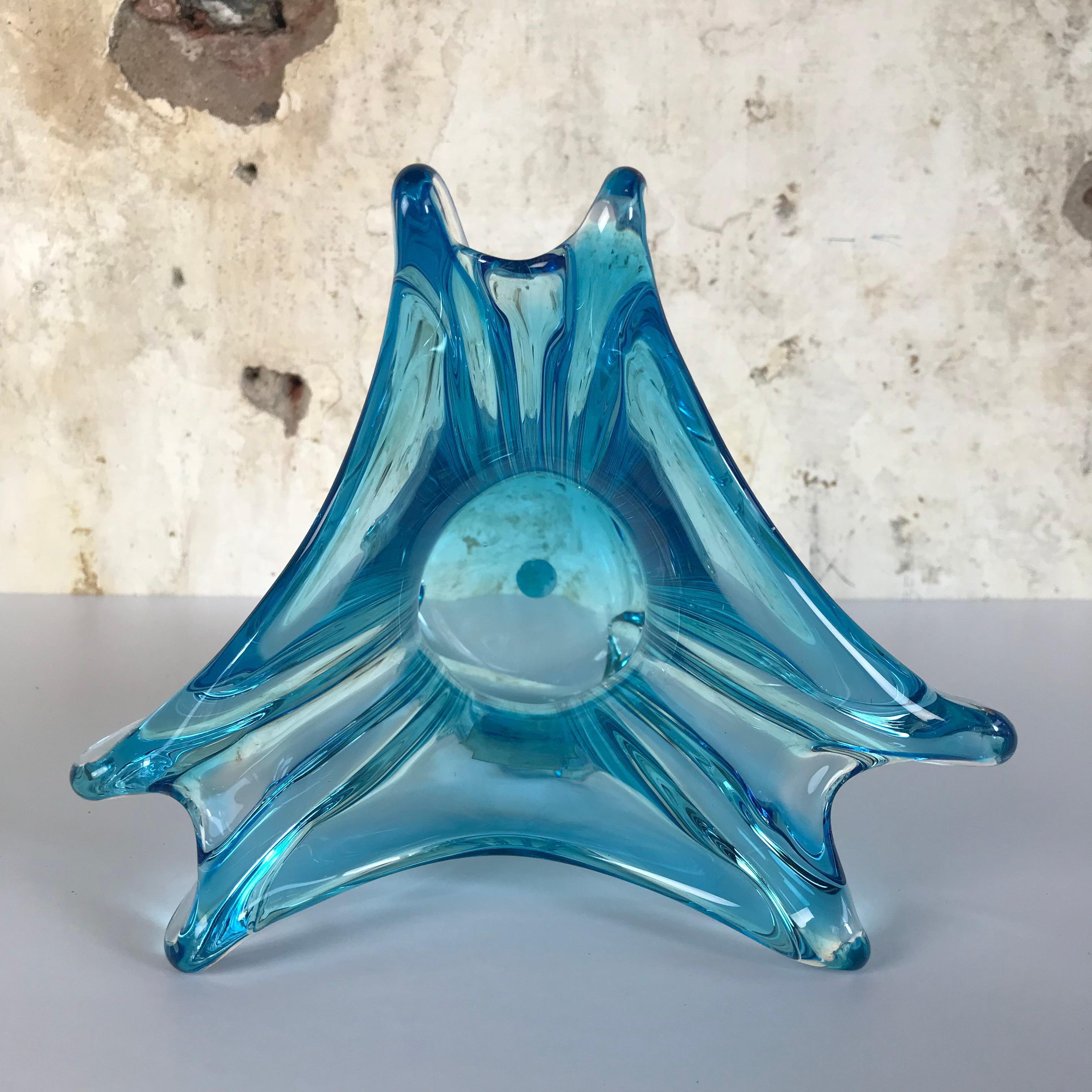 Vintage Vase Fratelli Toso Murano, Italy, 1950s 2