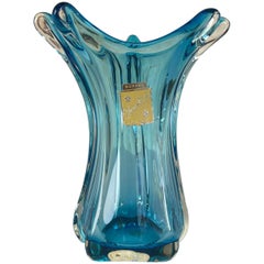 Vintage Vase Fratelli Toso Murano, Italy, 1950s