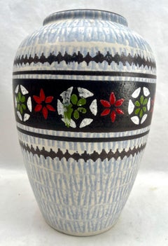 Vintage-Vase, markiert W Germany Label Jasba Keramik, ausgezeichneter Zustand