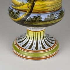 Vintage vase with lid by Lorenzo Di Stefano, Italy, end of the 20th century