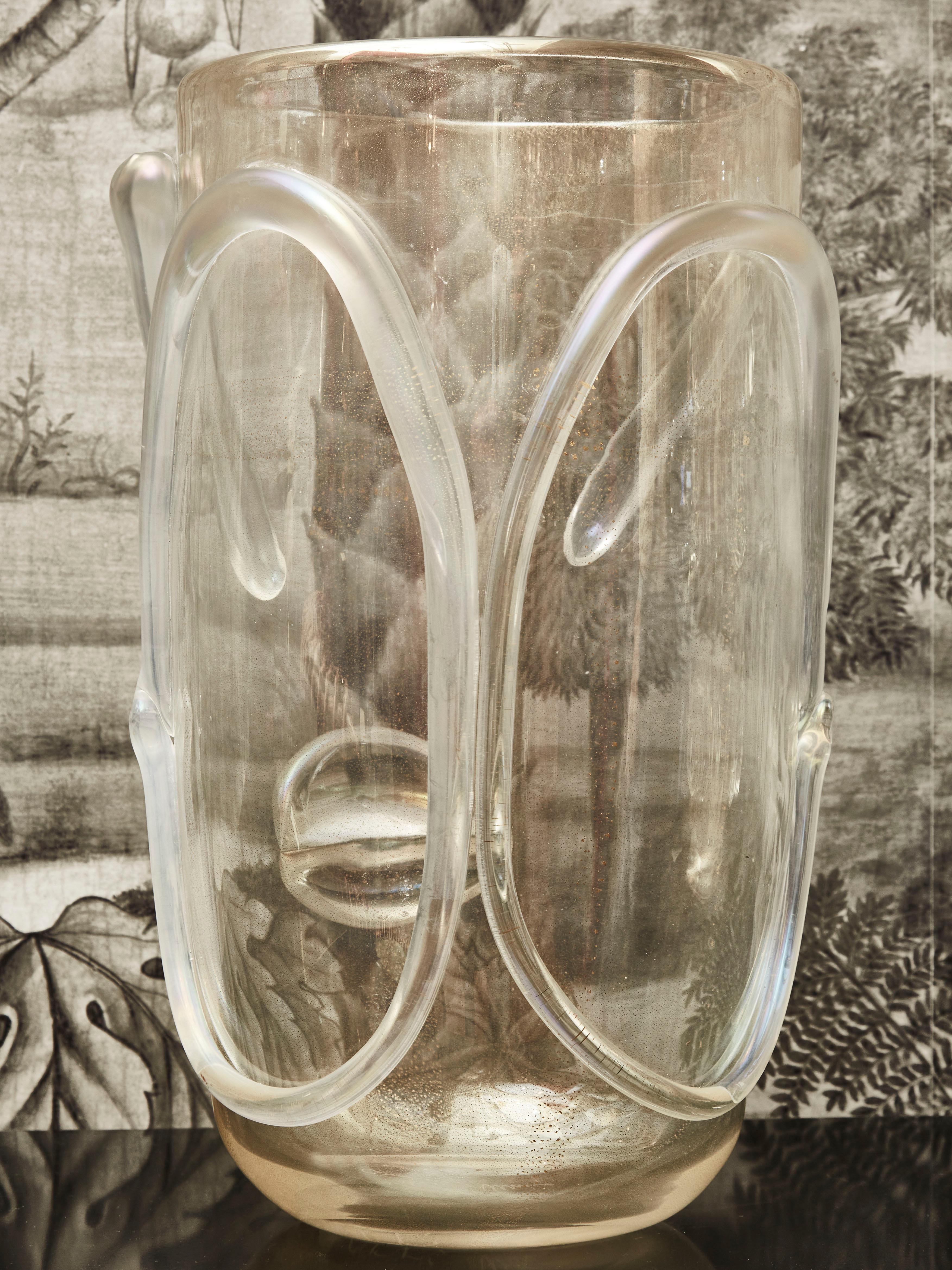 Vintage Vases in Murano Glass, Italy, 1980s In Excellent Condition In Saint-Ouen (PARIS), FR