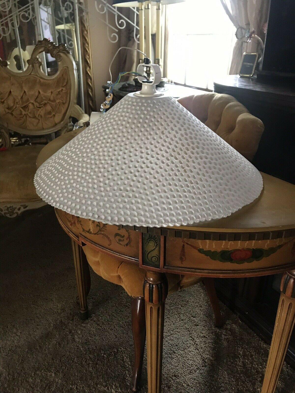 Italian Vintage VeArt Murano Art Glass Scavo Pendant Chandelier Light Fixture, 1960s