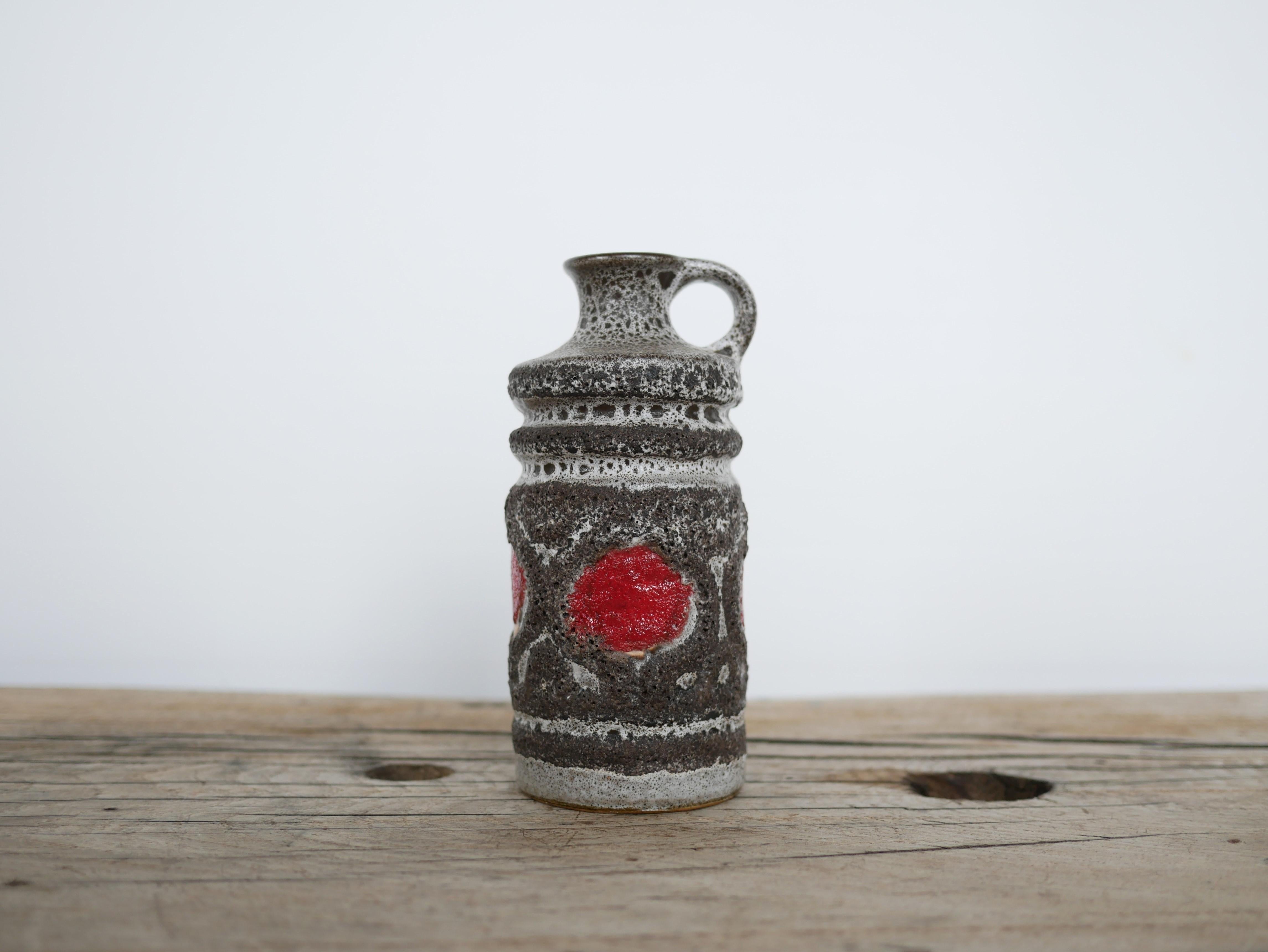 XX secolo Vaso d'epoca in ceramica VEB Haldensleben Keramik, Germania in vendita