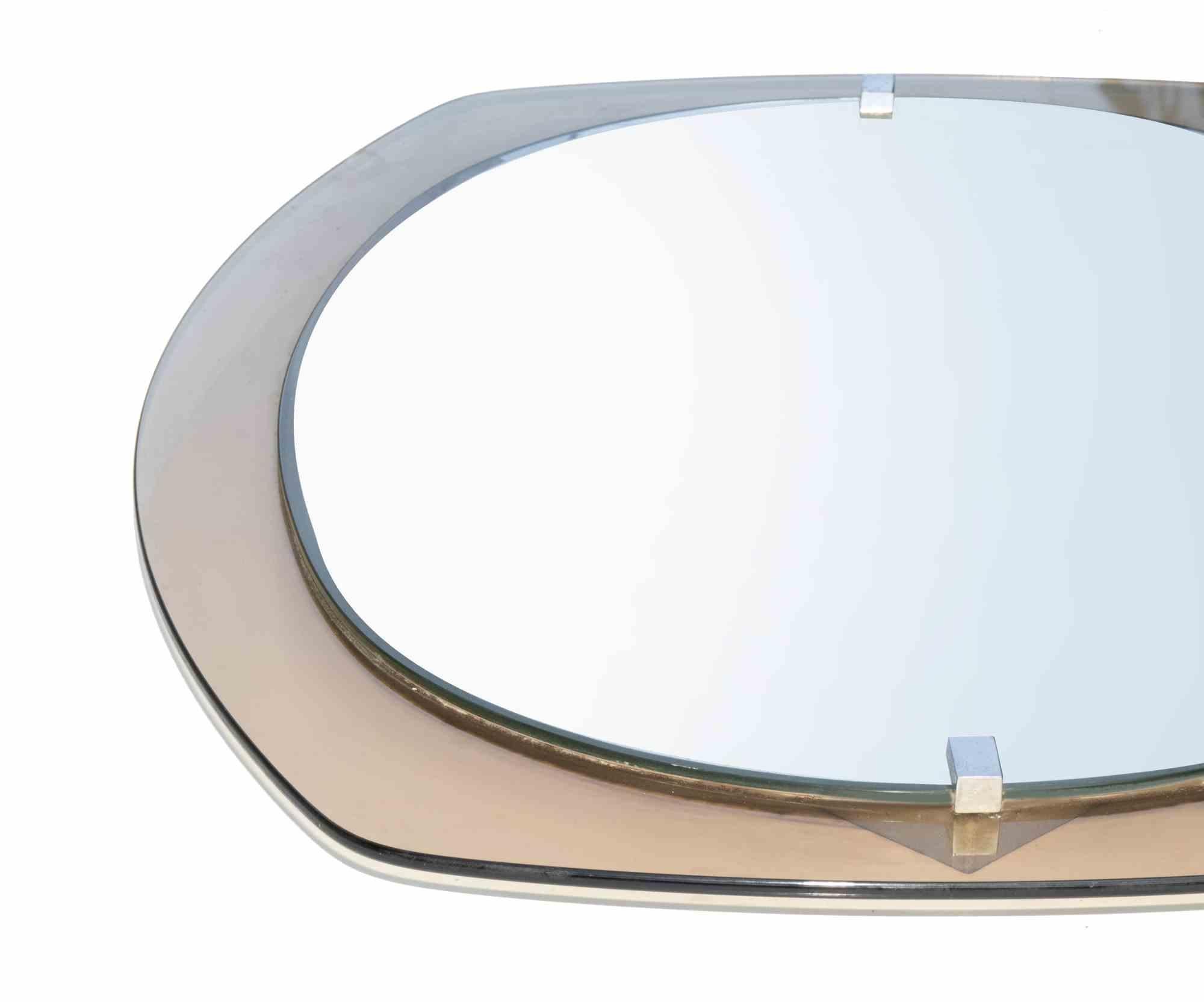 French Vintage Veca Mirror, Italy 1960s For Sale