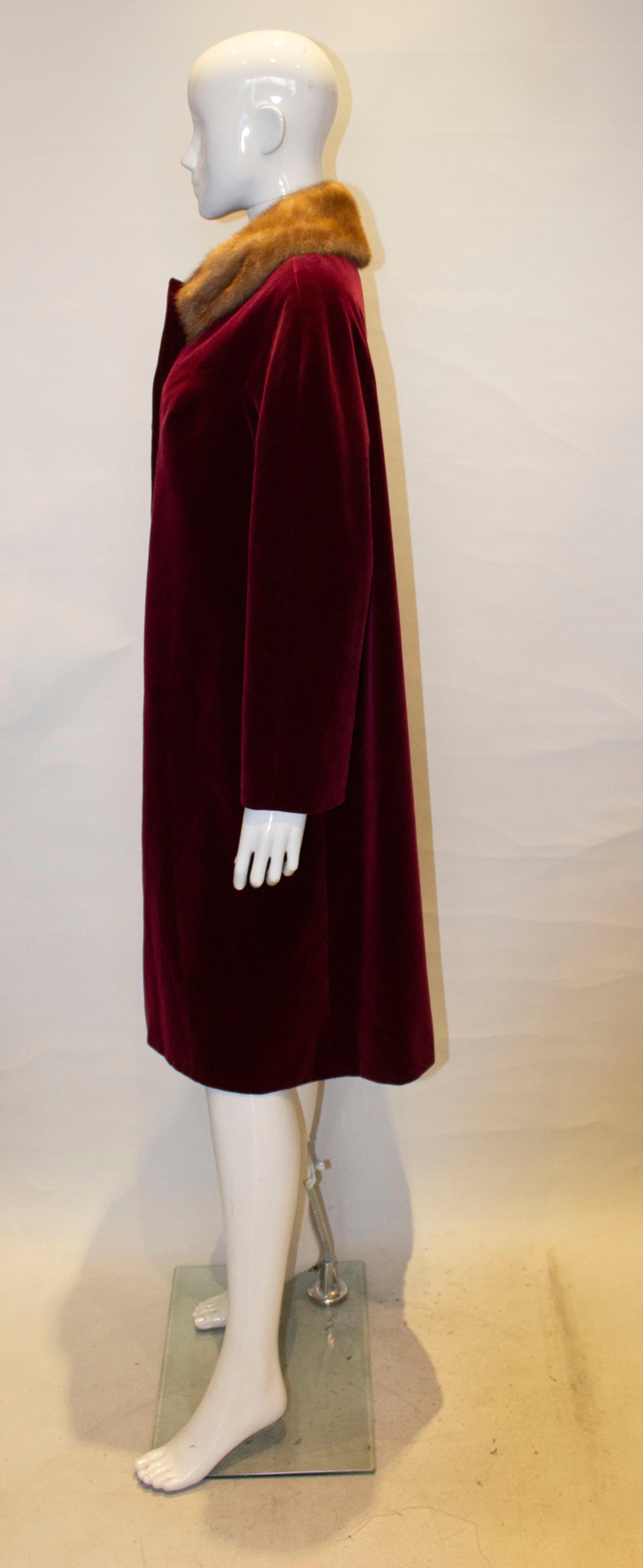 velvet swing jacket