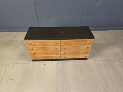 Vintage velvet italian chest of drawers, 1970s