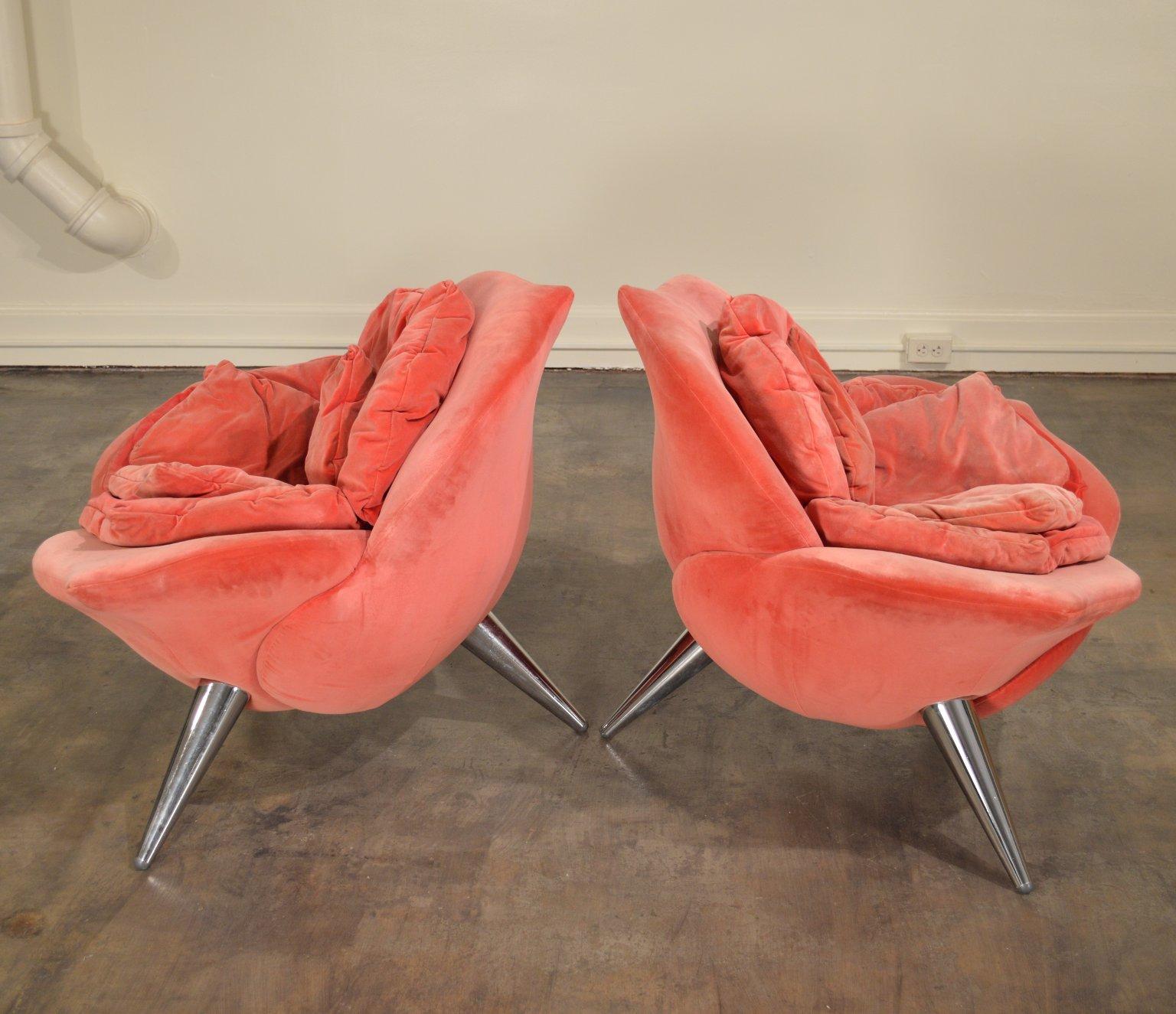 italien Chaise Rose Masanori Umeda d'Edra en vente