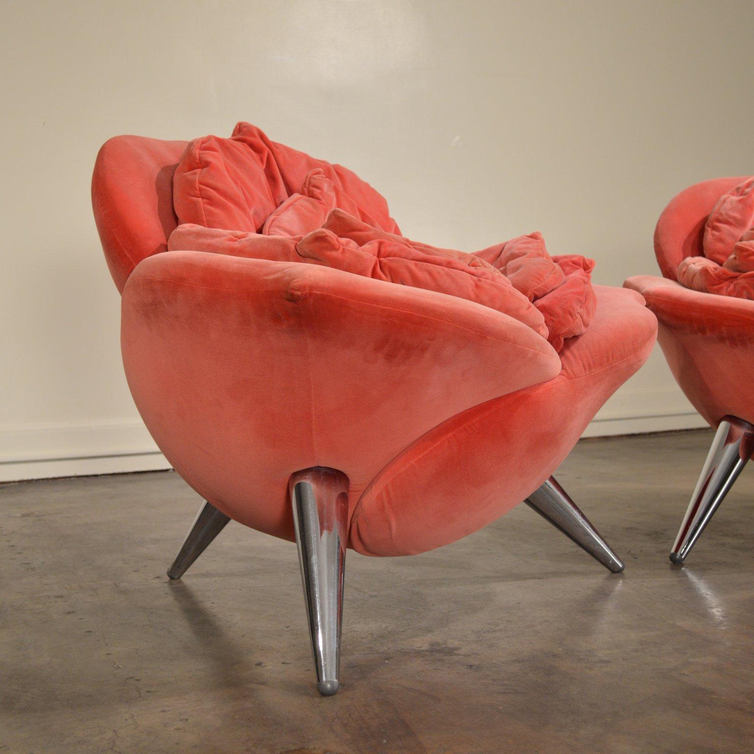 Post-Modern Masanori Umeda Rose Chair by Edra  For Sale