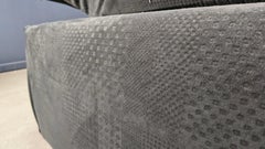 VIntage velvet sofa by Saporiti Italia, 1980s