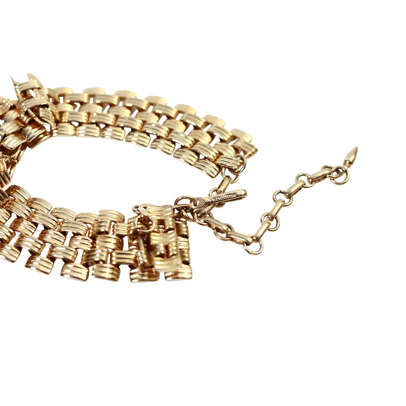 vendome gold necklace