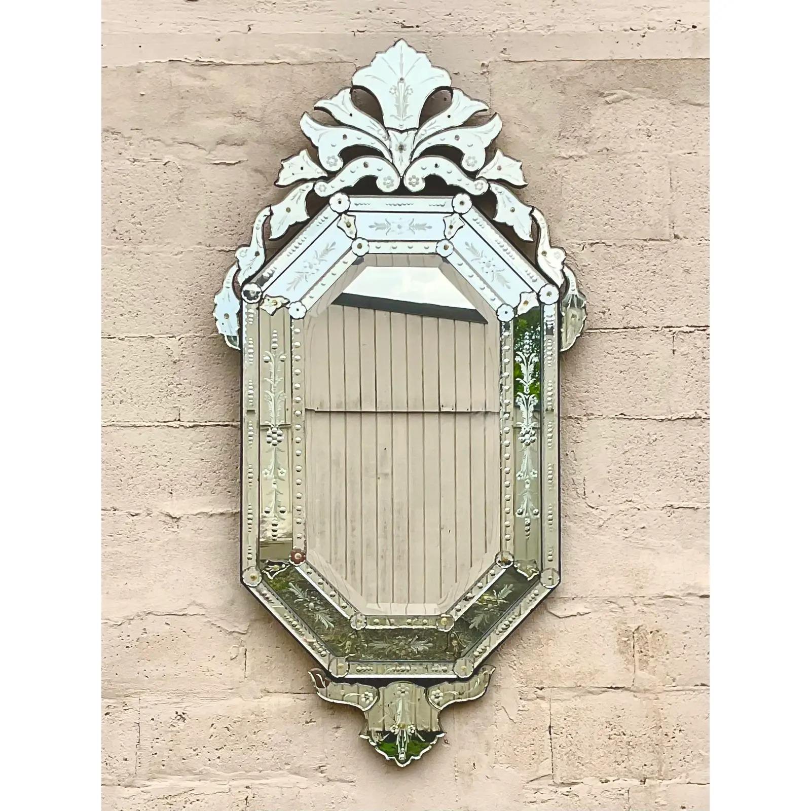 vintage venetian mirror