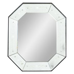 Vintage Venetian Etched Mirror