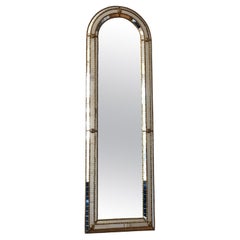 Vintage Venetian Full Length Mirror Hollywood Regency in Gold Spain 1990s
