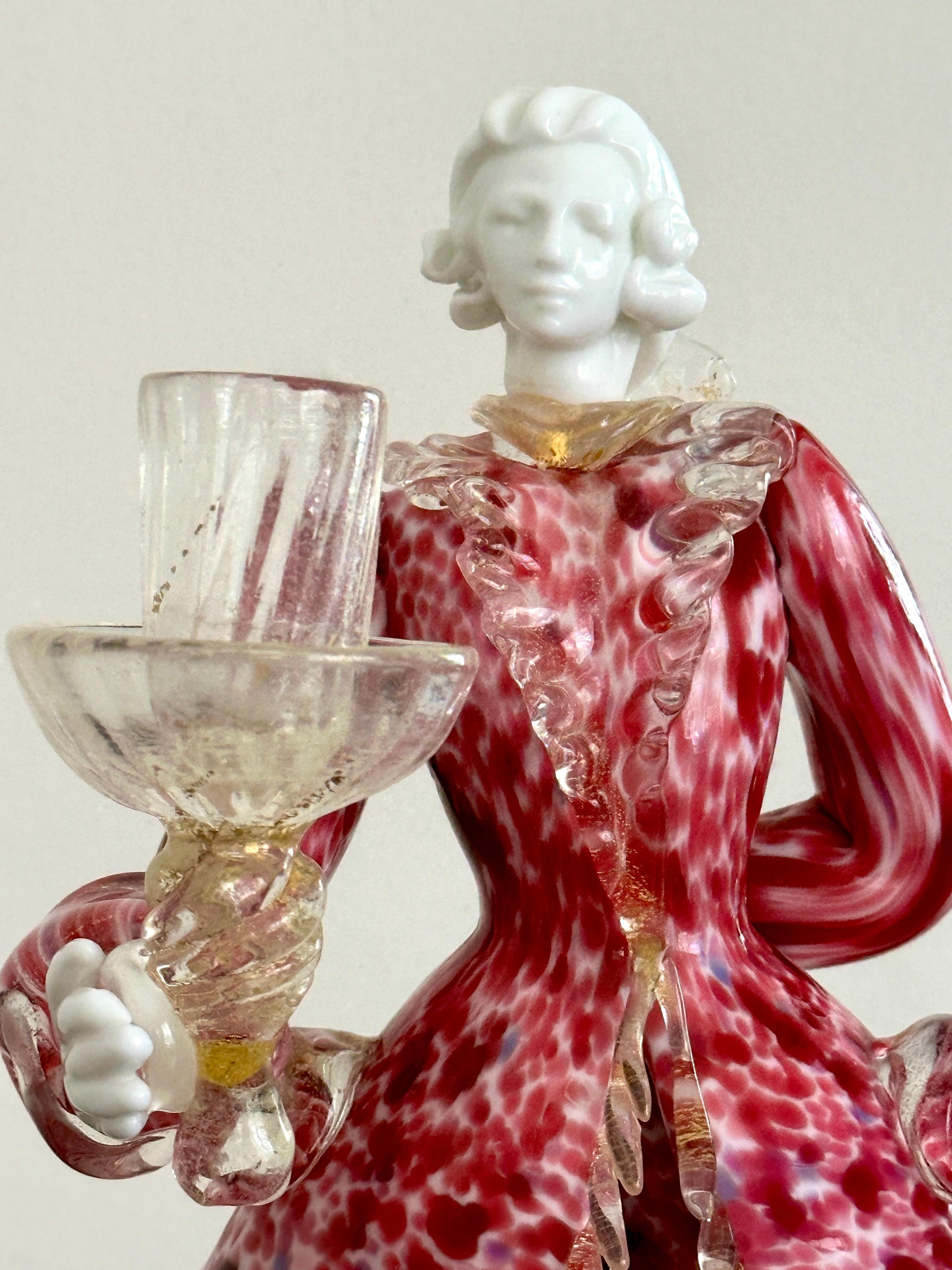 Barocco Candeliere veneziano d'epoca, Murano, Italia in vendita