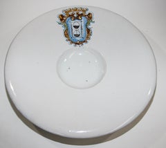 Vintage Talavera Large Stoneware White Bowl Spain