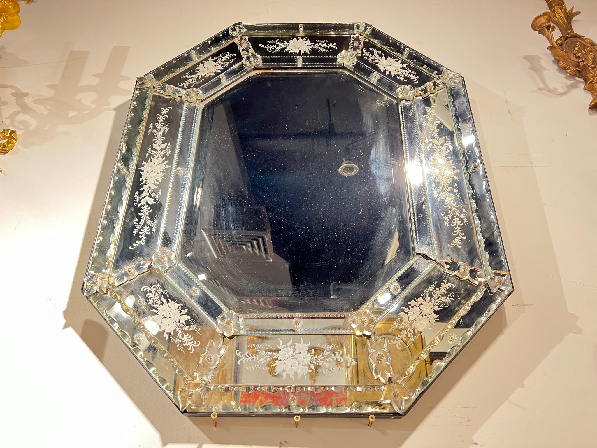 large coffin mirror