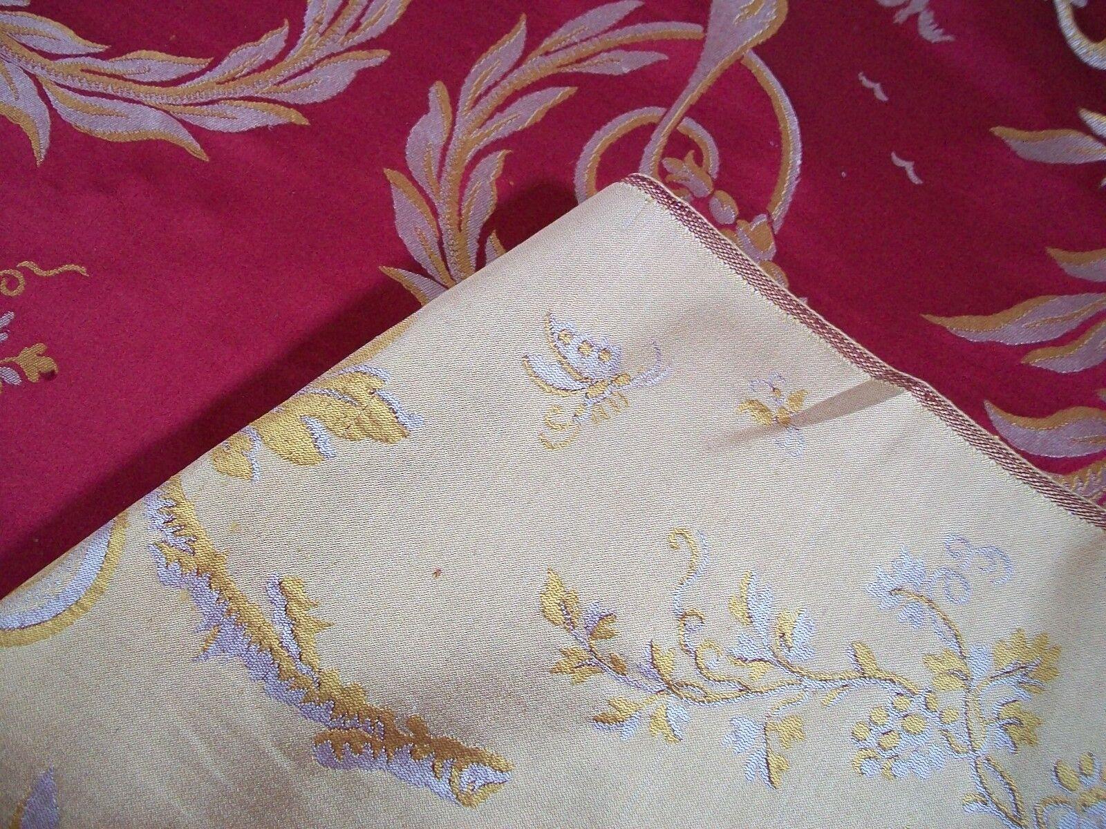 Vintage Venetian Renaissance Style Brocade Panels, 100% Silk, Italy, C.1970's For Sale 6