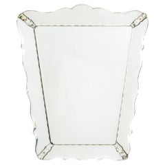 Vintage Venetian Style Framed Beveled Glass Mirror