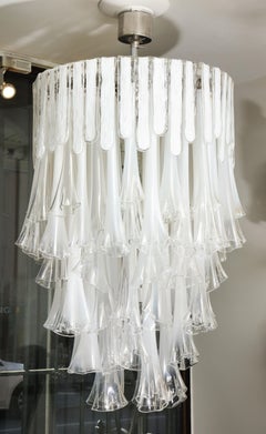 Vintage Venini Calla Lilly Chandelier
