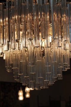 Vintage Venini Chandelier, Italy, 1960s