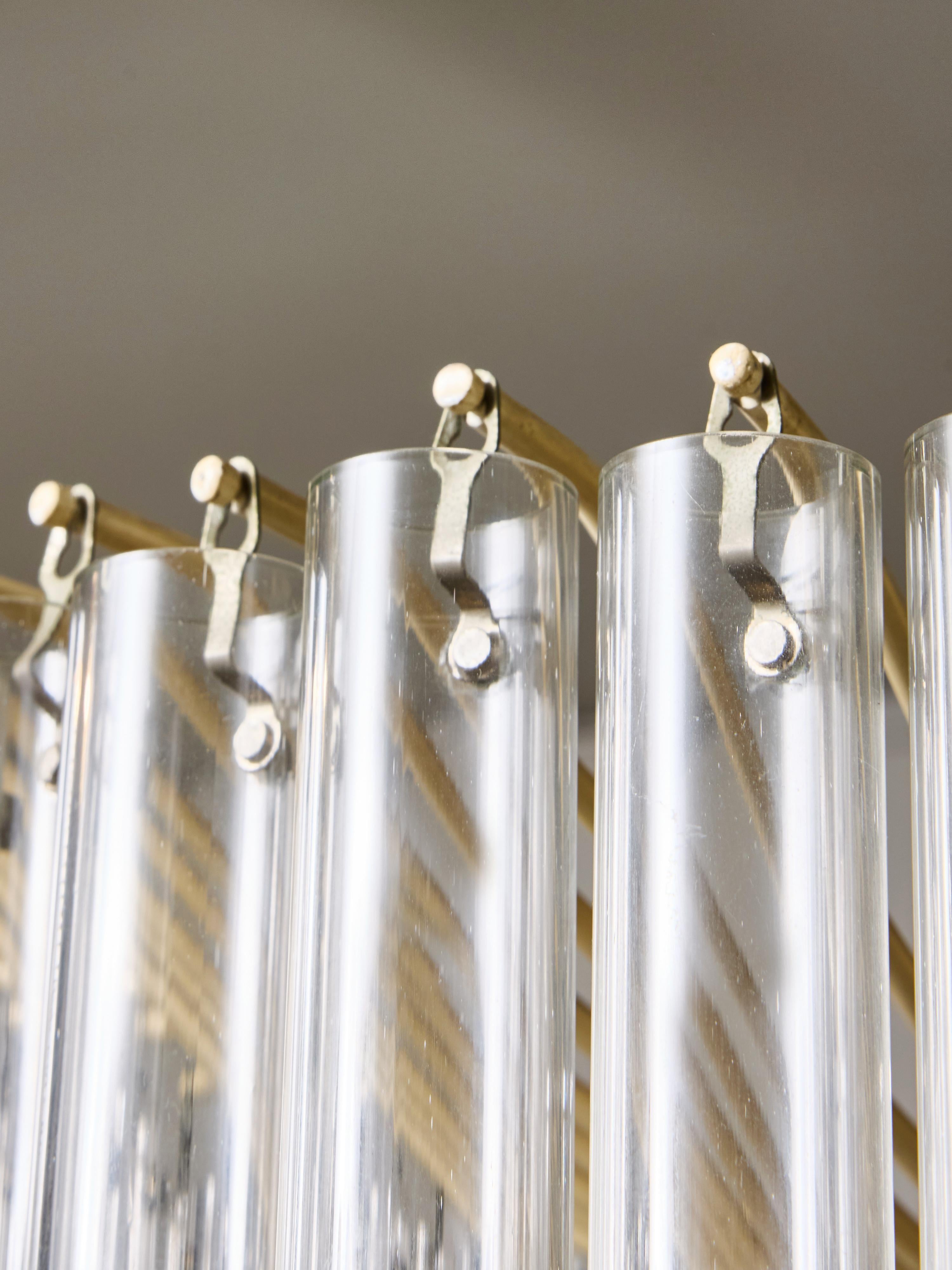 Vintage Venini Murano Glas Kronleuchter im Angebot 3