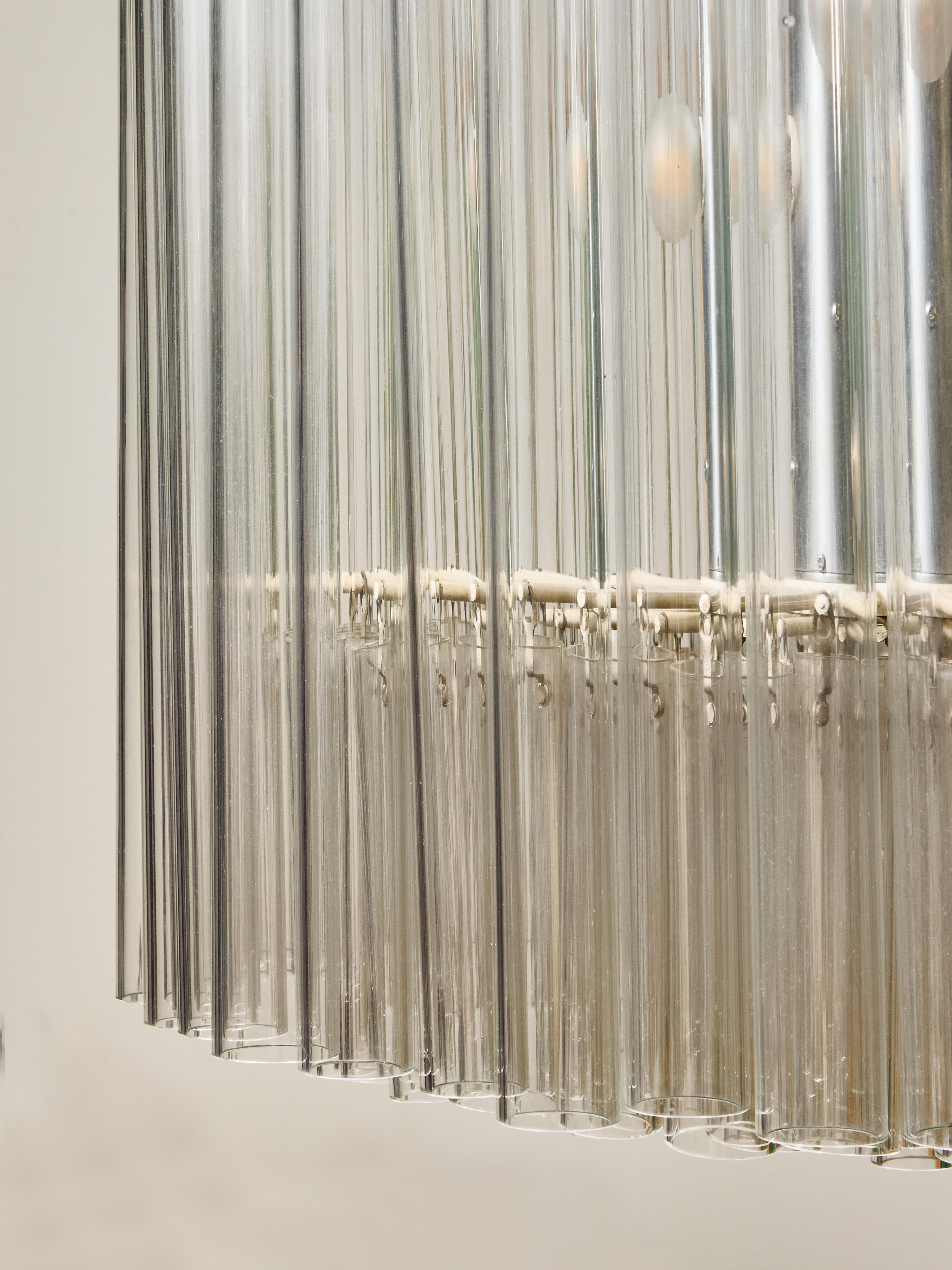 Vintage Venini Murano Glas Kronleuchter (Ende des 20. Jahrhunderts) im Angebot