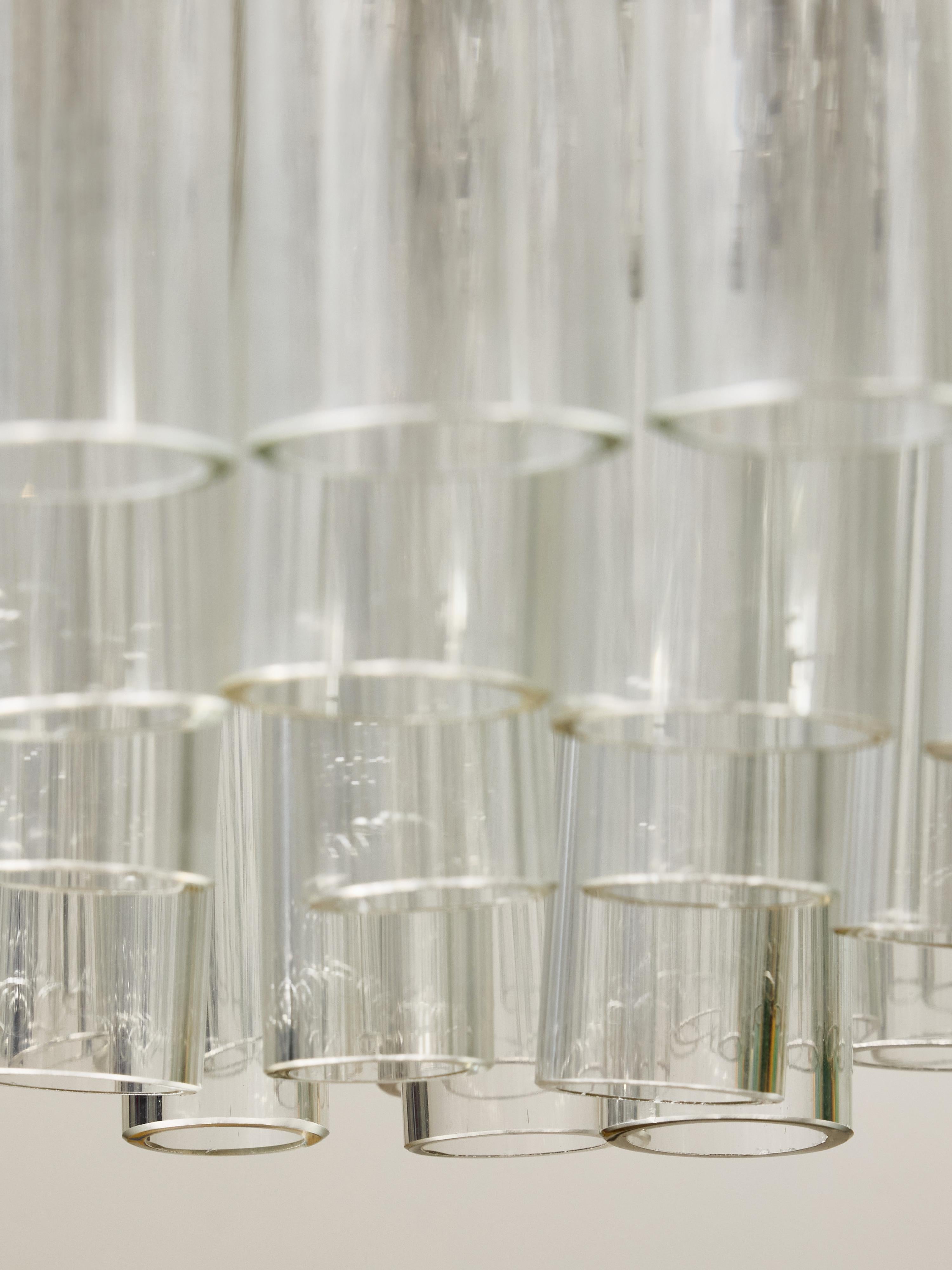 Vintage Venini Murano Glas Kronleuchter im Angebot 1