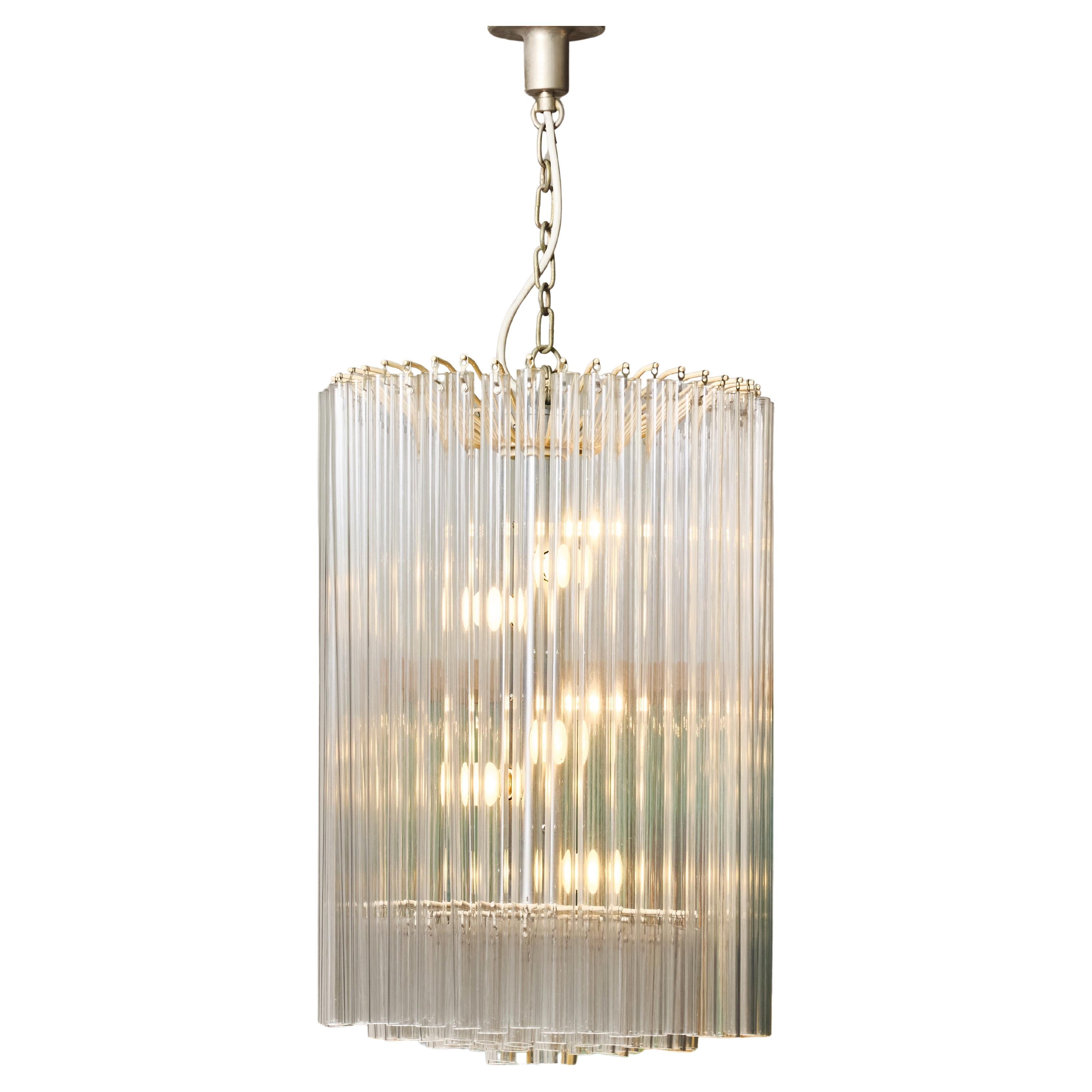 Vintage Venini Murano Glass Chandelier