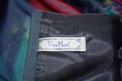 Vintage Vera Mont Multi Colour Gown