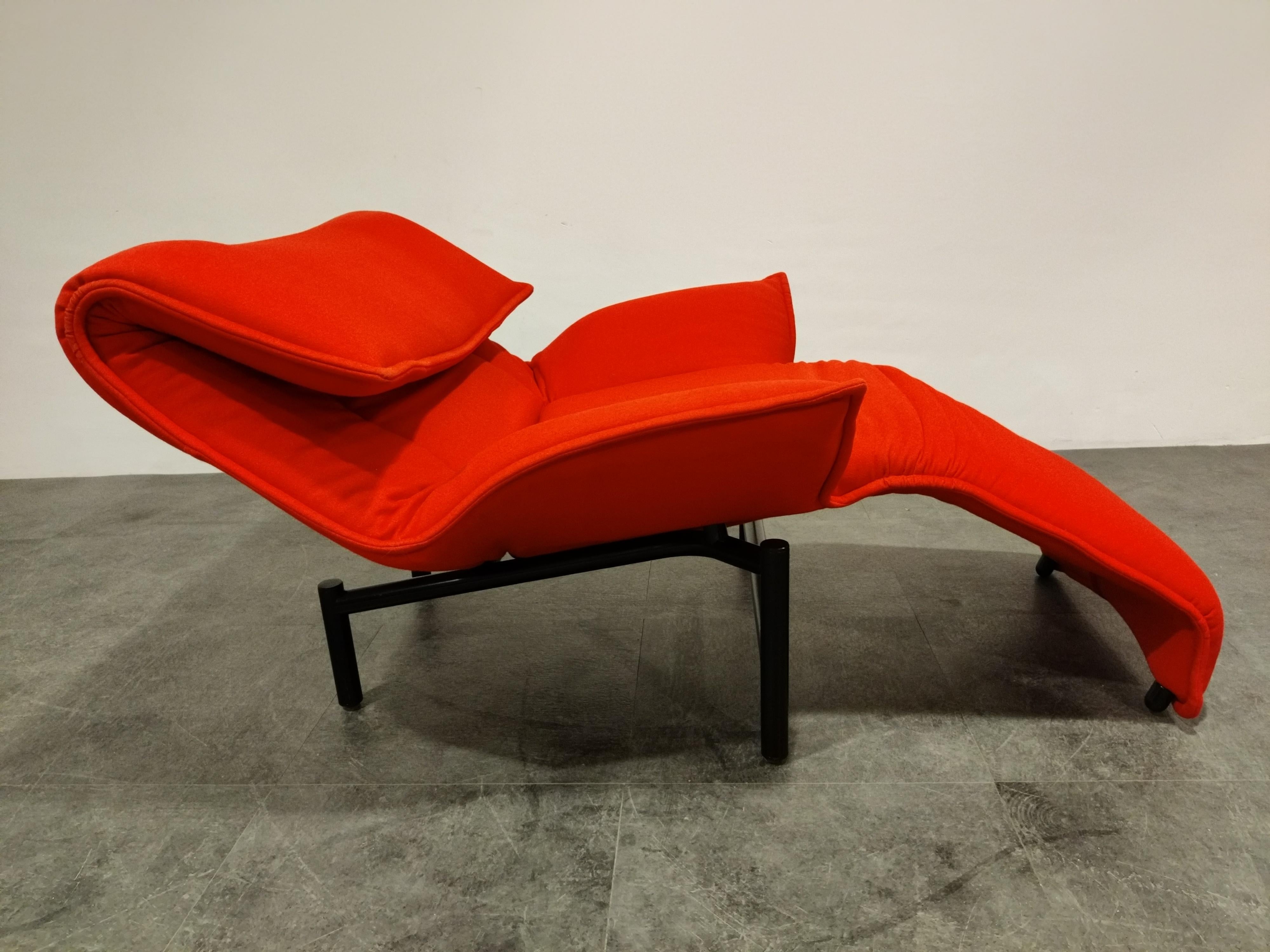 Vintage Veranda Lounge Chair by Vico Magistretti for Cassina, 1980s In Good Condition In HEVERLEE, BE