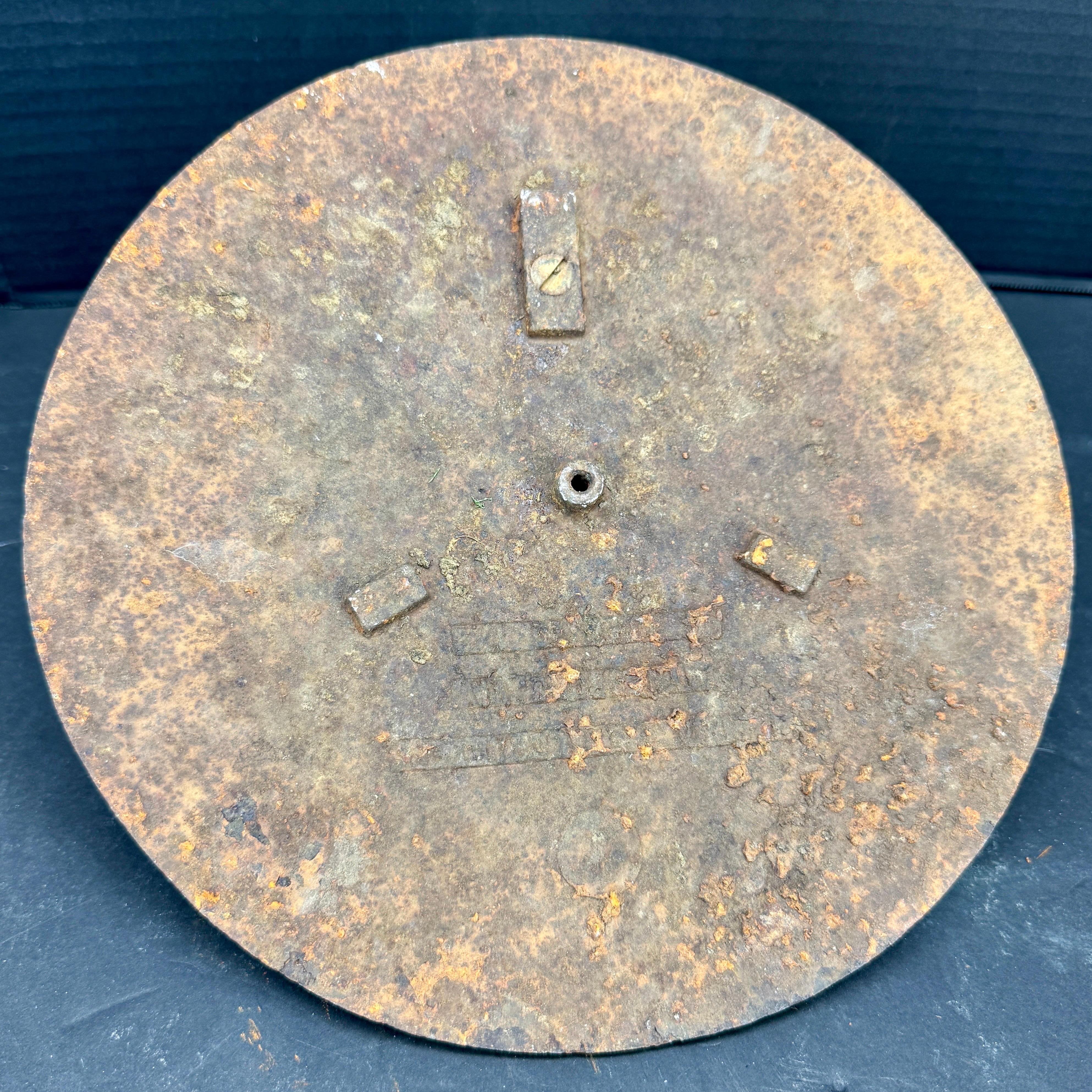 Vintage Verdigirs Weathered Cast Garden Bird Sundial 3