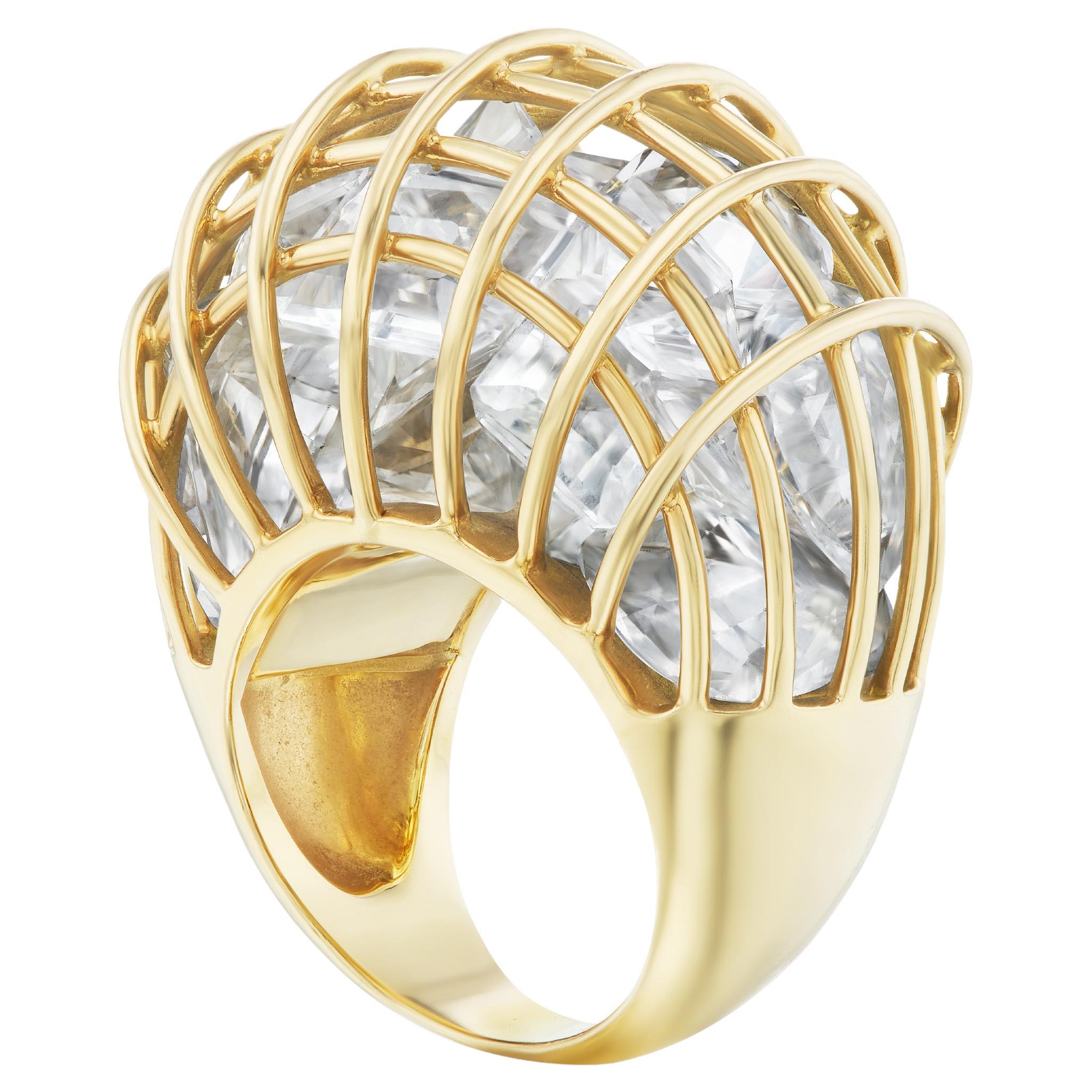 Vintage Verdura Caged Ring