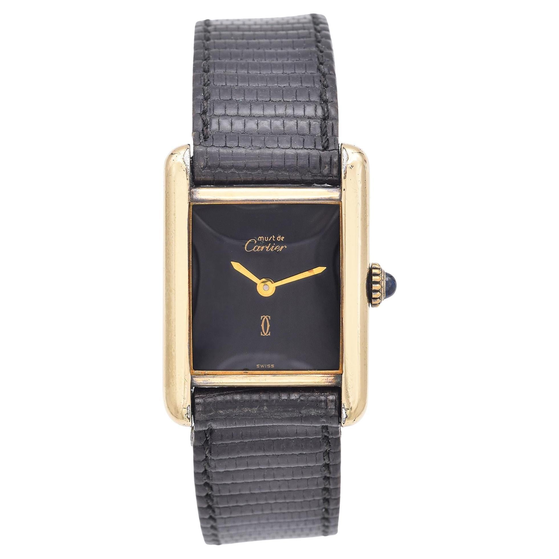 Vintage Must De Cartier Watch - 46 For Sale on 1stDibs Vintage Must De Cartier Watch - 46 For Sale on 1stDibs