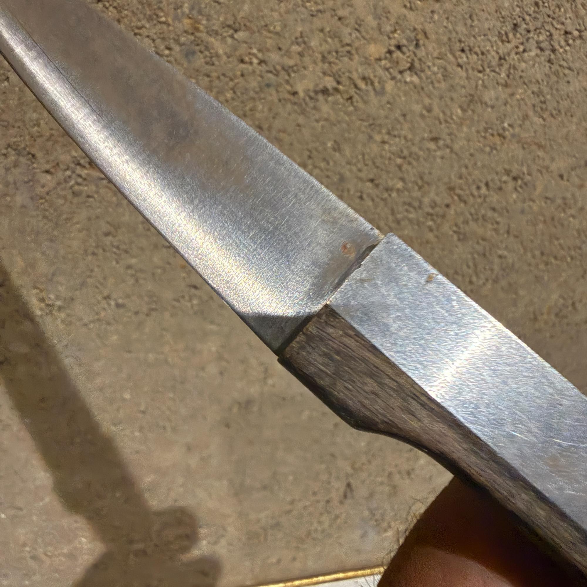 Vintage Vernco Hand gehont HI CV Edelstahl Japan Gemüsemesser Set 5 im Angebot 3