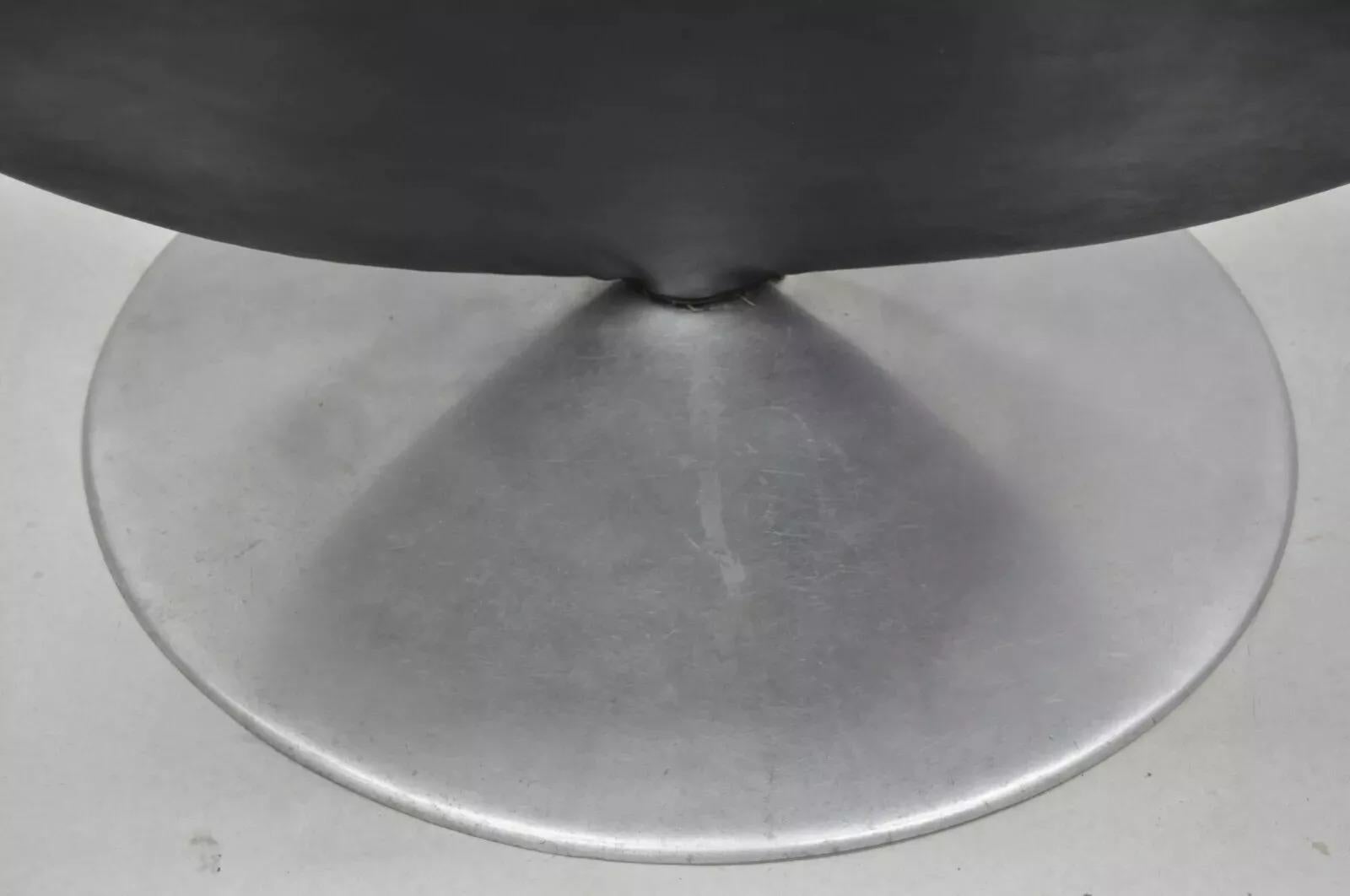 Vintage Verner Panton 1-2-3 System Fritz Hansen Schwarzer Esszimmerstuhl aus der Mitte des Jahrhunderts (Unbekannt) im Angebot