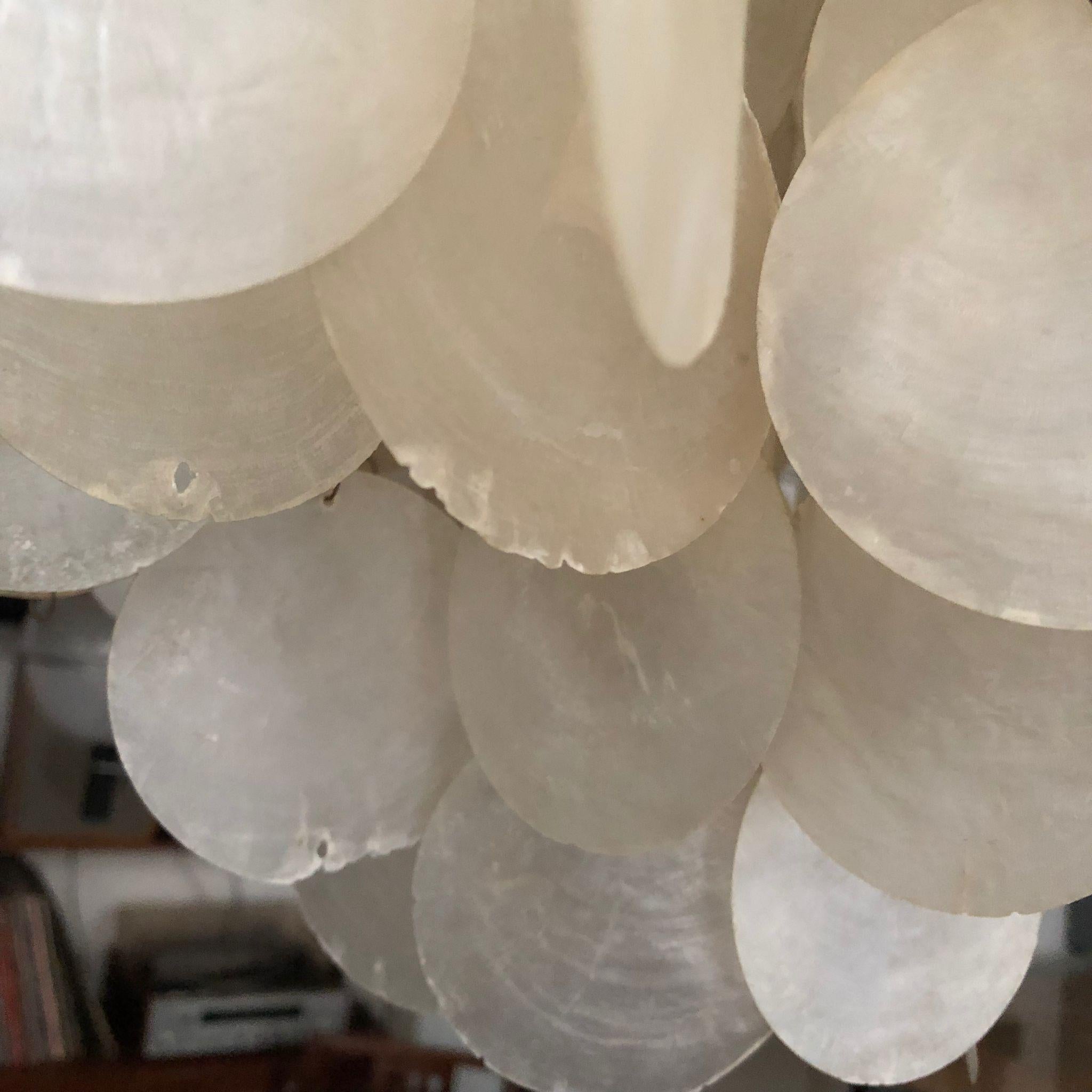 mother of pearl chandelier