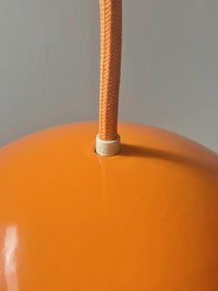 Verner Panton Emaille-Blumentopf-Pendelleuchte von Louis Poulsen, Dänemark