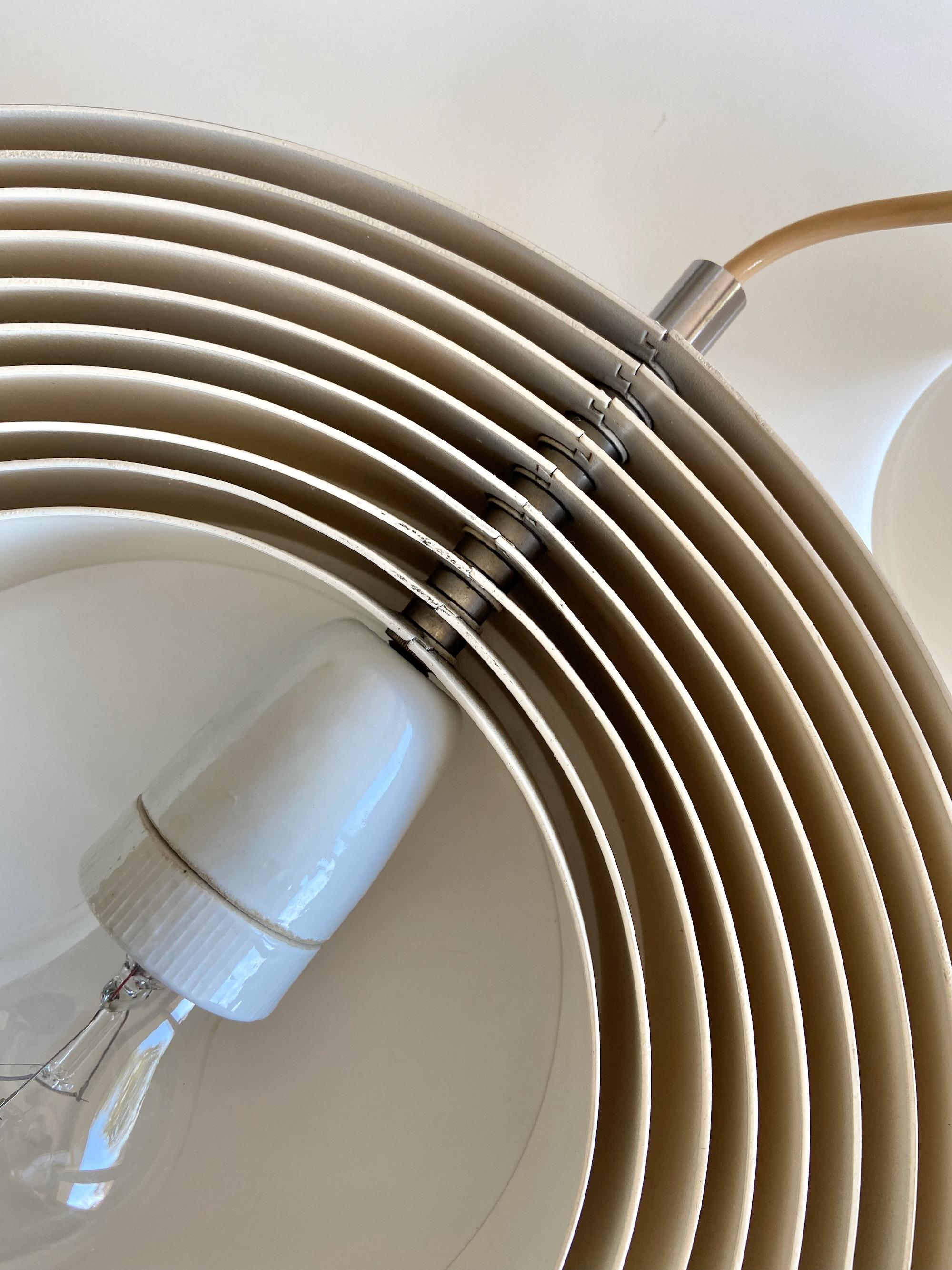 Scandinavian Modern Vintage Verner Panton Moon Lamp Louis Poulsen, Denmark