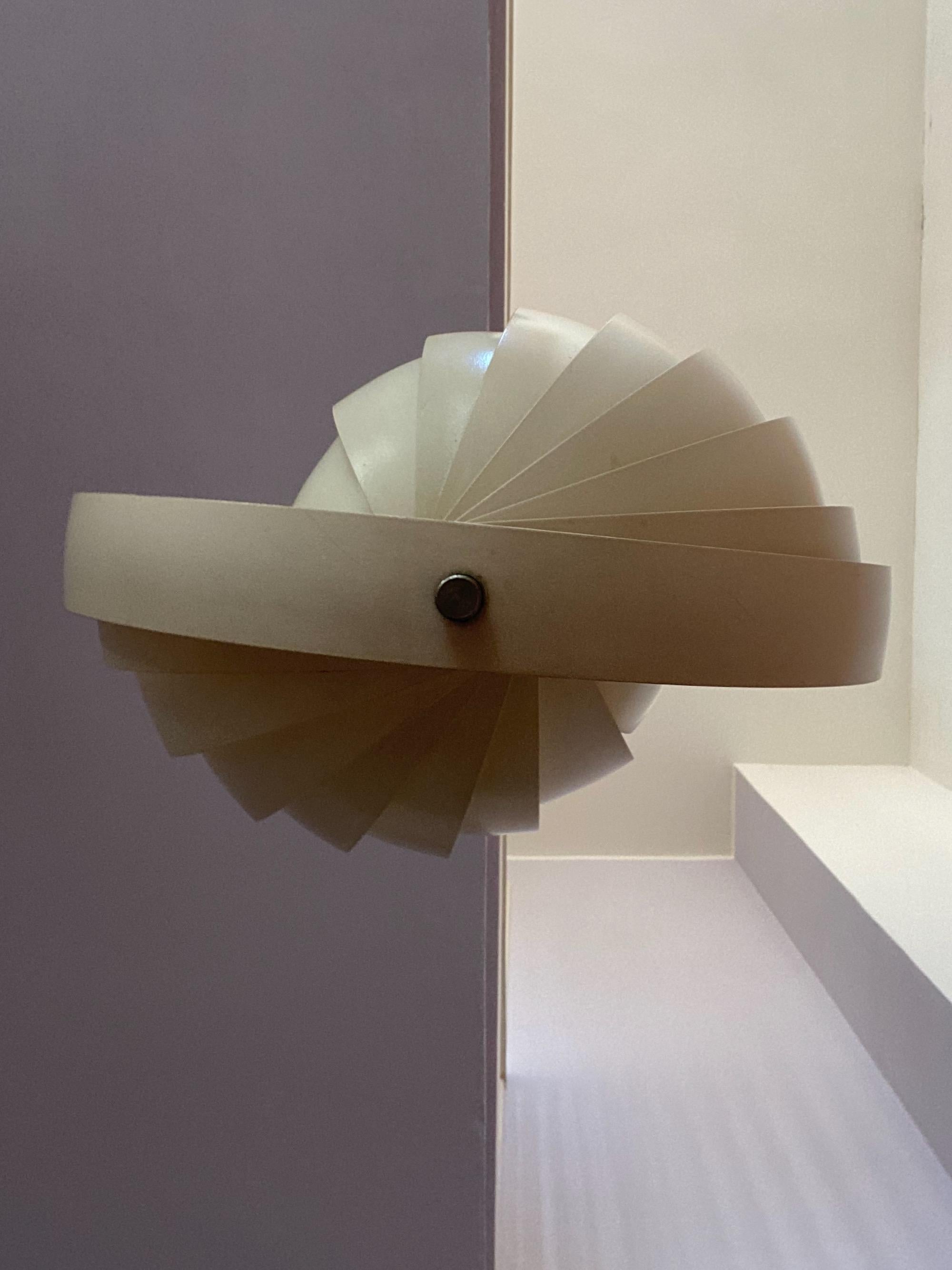 Vintage Verner Panton Moon Lamp Louis Poulsen, Denmark In Good Condition In Krefeld, DE
