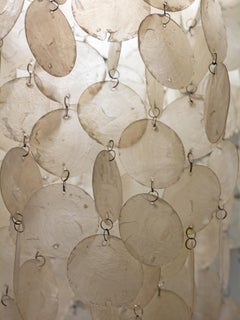 Vintage Verner Panton Perlmutt Fun 1DM-Kronleuchter, Vintage