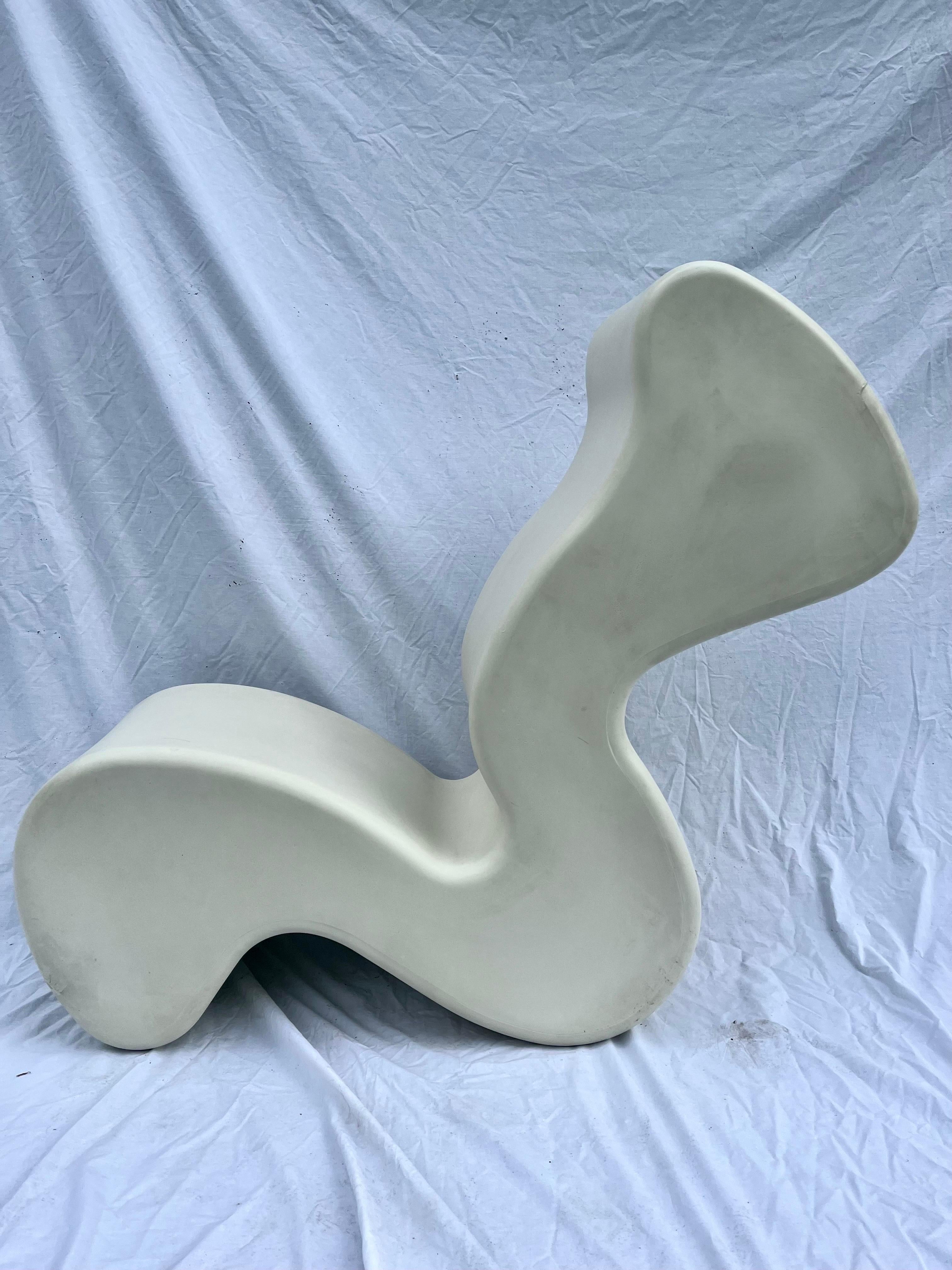 Verner Panton Weißer Phantom Innovation Kunststoff-Ess- oder Loungesessel im Zustand „Gut“ in Atlanta, GA