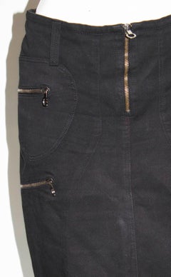 Vintage Versace Black, Skirt