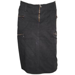 Vintage Versace Black, Skirt
