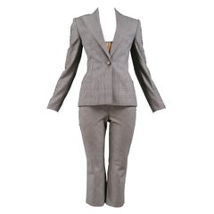 Vintage Versace Couture Grey 4-Piece Pantduit