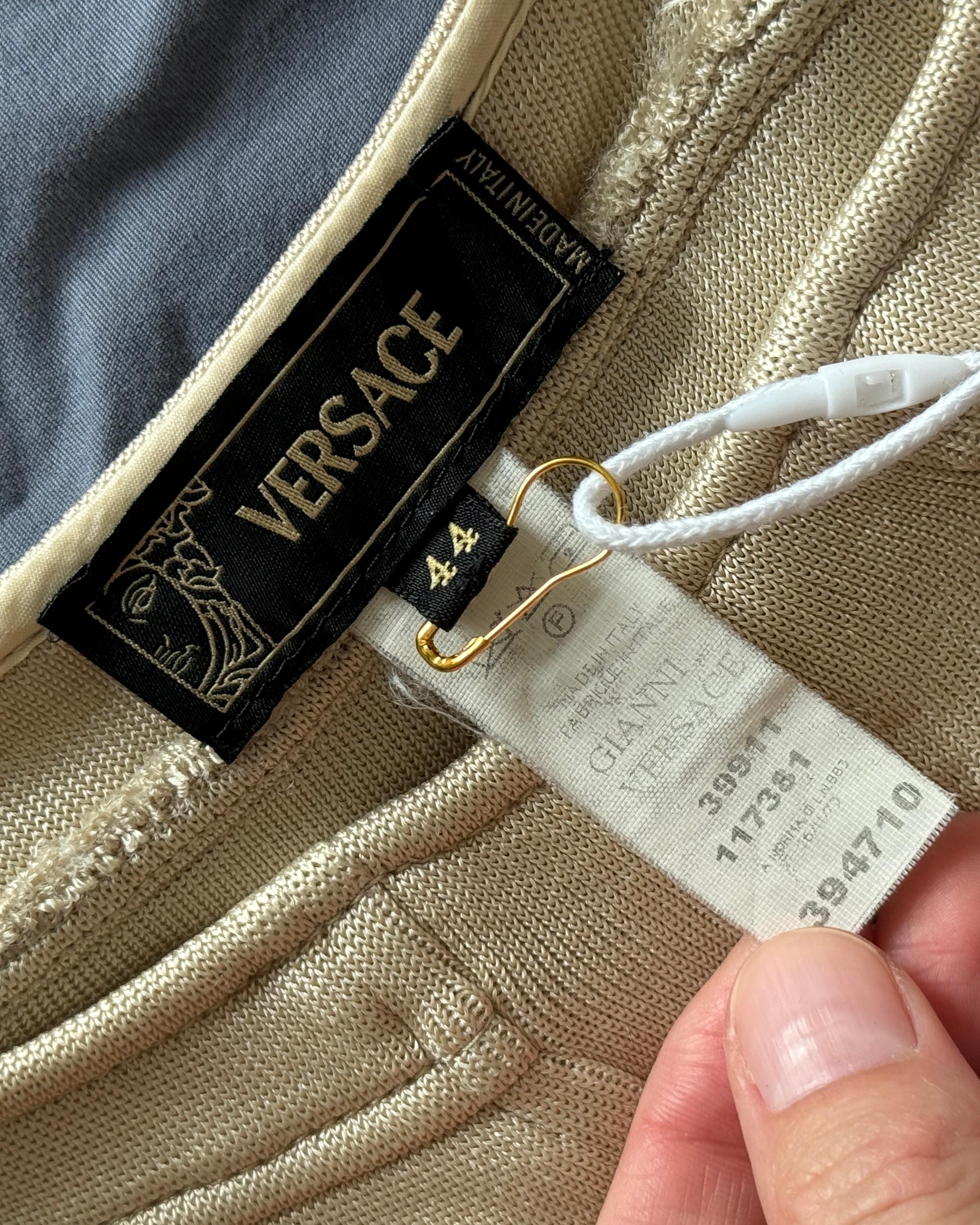 Vintage Versace Fall 2005 Bandage Trumpet Skirt For Sale 7