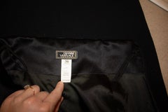 Vintage Versace Main Line Wool and Silk Skirt