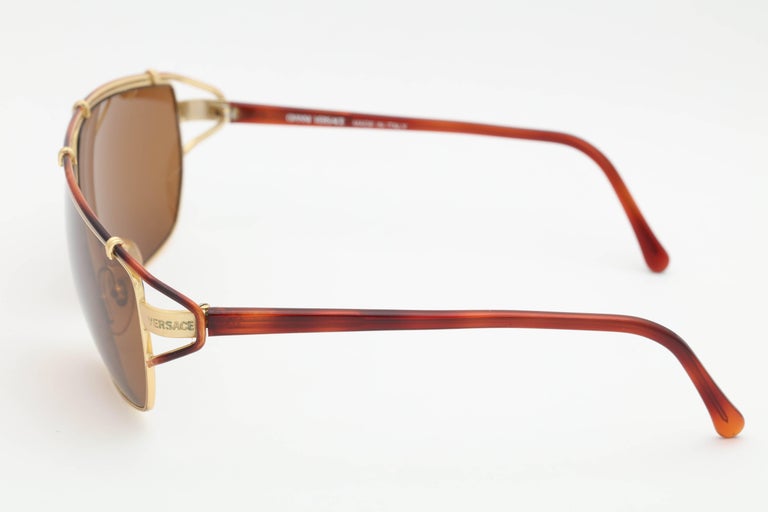 Vintage Versace Mod S 36 Sunglasses For Sale at 1stDibs